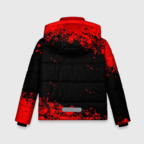 Зимняя куртка для мальчика Fairy Tail / 3D-Черный – фото 2