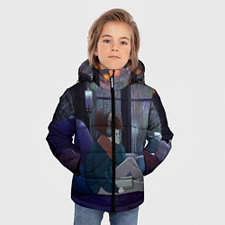 Куртка зимняя для мальчика СИЖУ ДОМА, цвет: 3D-черный — фото 2