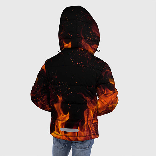 Зимняя куртка для мальчика S T A L K E R 2 / 3D-Красный – фото 4