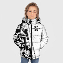 Куртка зимняя для мальчика Константин, цвет: 3D-черный — фото 2