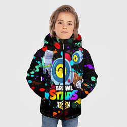 Куртка зимняя для мальчика BRAWL STARS NANI НАНИ, цвет: 3D-черный — фото 2