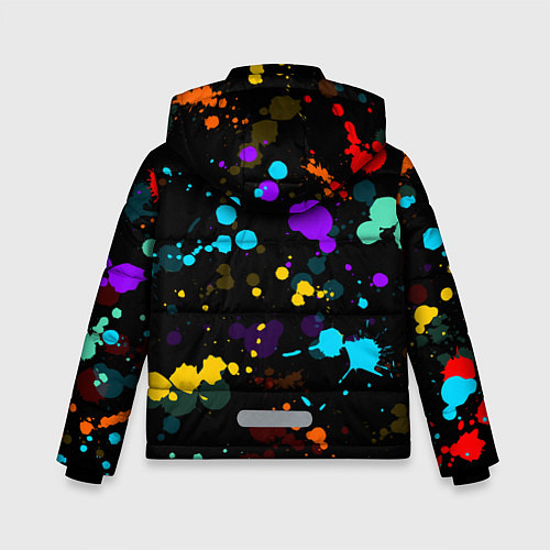 Зимняя куртка для мальчика BRAWL STARS NANI НАНИ / 3D-Черный – фото 2