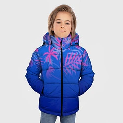 Куртка зимняя для мальчика ТРОПИКИ, цвет: 3D-светло-серый — фото 2