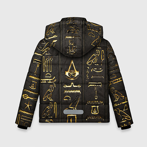 Зимняя куртка для мальчика ASSASSINS CREED:ORIGINS / 3D-Черный – фото 2