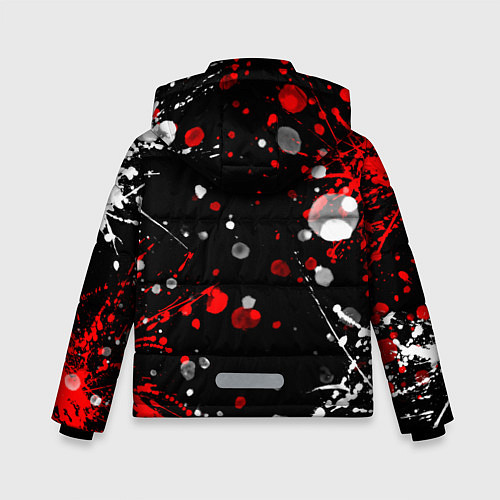 Зимняя куртка для мальчика AUDI / 3D-Черный – фото 2