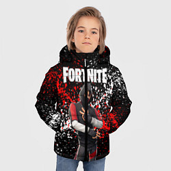 Куртка зимняя для мальчика Fortnite Ikonik, цвет: 3D-красный — фото 2