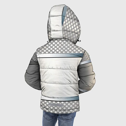 Зимняя куртка для мальчика CITROEN / 3D-Светло-серый – фото 4