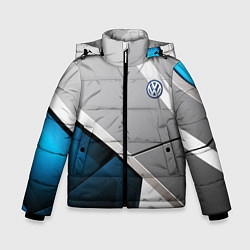 Куртка зимняя для мальчика VOLKSWAGEN, цвет: 3D-черный
