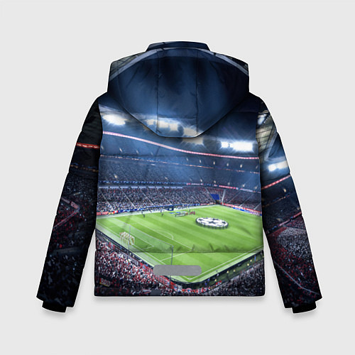 Зимняя куртка для мальчика FC MILAN / 3D-Красный – фото 2