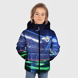 Куртка зимняя для мальчика FC MANCHESTER CITY, цвет: 3D-светло-серый — фото 2