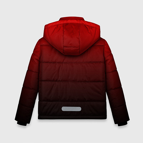 Зимняя куртка для мальчика Бумажный дом / 3D-Черный – фото 2