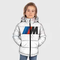 Куртка зимняя для мальчика BMW БМВ, цвет: 3D-черный — фото 2