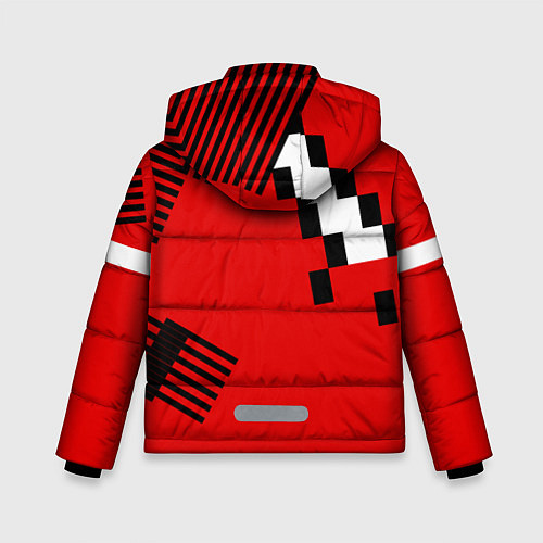 Зимняя куртка для мальчика Форма сборной по футболу 1991 / 3D-Черный – фото 2