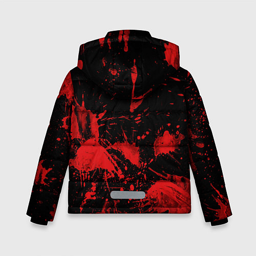 Зимняя куртка для мальчика Мазда / 3D-Черный – фото 2