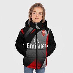 Куртка зимняя для мальчика ARSENAL UNIFORM, цвет: 3D-красный — фото 2