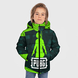 Куртка зимняя для мальчика PUBG ПАБГ, цвет: 3D-черный — фото 2