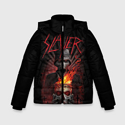 Куртка зимняя для мальчика Slayer, цвет: 3D-черный