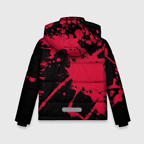 Зимняя куртка для мальчика Blink 182 / 3D-Черный – фото 2