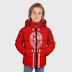 Куртка зимняя для мальчика СССР, цвет: 3D-черный — фото 2