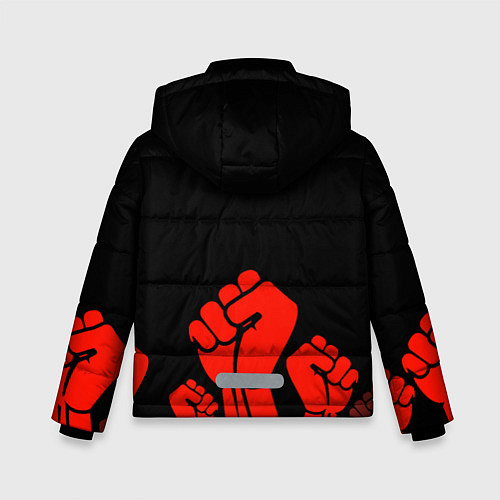 Зимняя куртка для мальчика СССР / 3D-Черный – фото 2
