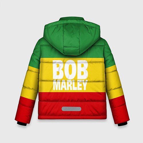 Зимняя куртка для мальчика Bob Marley / 3D-Светло-серый – фото 2