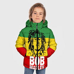 Куртка зимняя для мальчика Bob Marley, цвет: 3D-черный — фото 2
