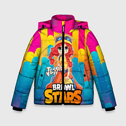 Зимняя куртка для мальчика Jessie Brawl Stars anime style