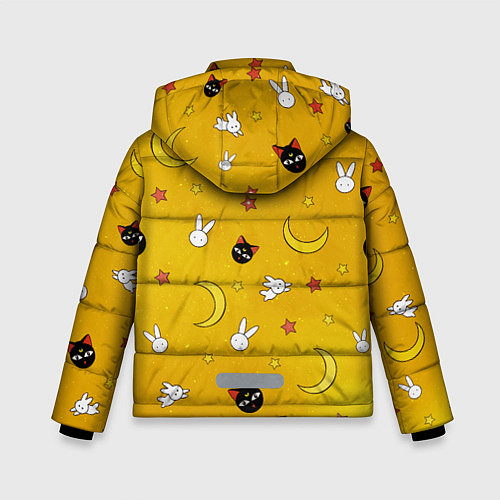 Зимняя куртка для мальчика СЕЙЛОР МУН / 3D-Черный – фото 2