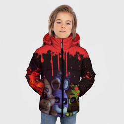 Куртка зимняя для мальчика Five Nights At Freddys, цвет: 3D-черный — фото 2