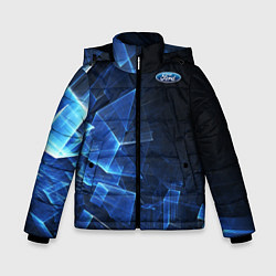 Куртка зимняя для мальчика Ford, цвет: 3D-черный