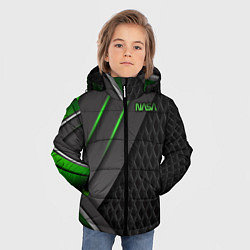 Куртка зимняя для мальчика NASA, цвет: 3D-светло-серый — фото 2