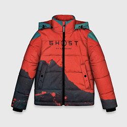 Куртка зимняя для мальчика Ghost of Tsushima, цвет: 3D-черный