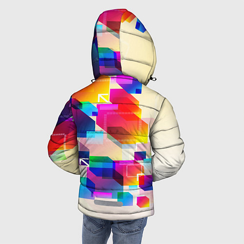 Зимняя куртка для мальчика FORTNITE / 3D-Светло-серый – фото 4