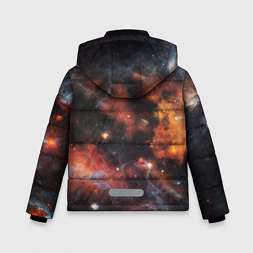 Зимняя куртка для мальчика Гигантская Вселенная S / 3D-Черный – фото 2