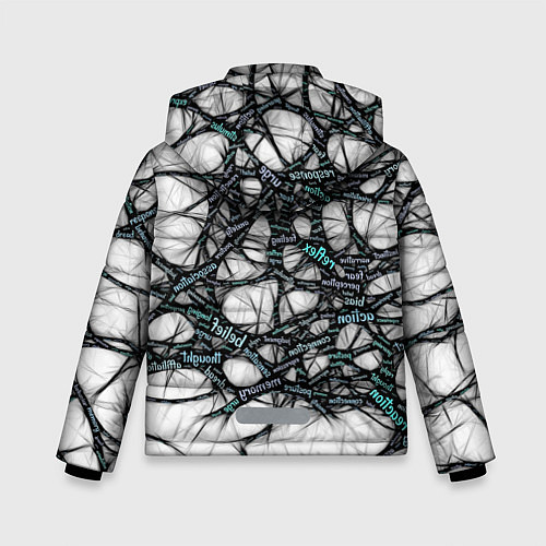 Зимняя куртка для мальчика NEIROLINK / 3D-Черный – фото 2