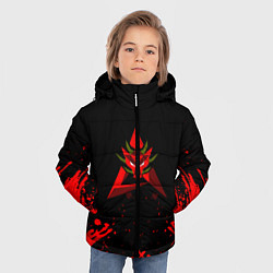 Куртка зимняя для мальчика League of legends, цвет: 3D-красный — фото 2