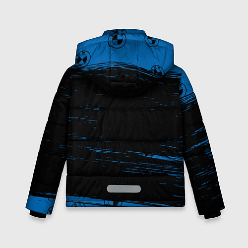 Зимняя куртка для мальчика BMW БМВ / 3D-Черный – фото 2