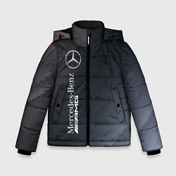 Куртка зимняя для мальчика MERCEDES МЕРСЕДЕС, цвет: 3D-черный