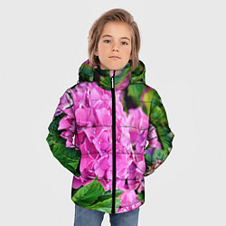 Куртка зимняя для мальчика Гортензия, цвет: 3D-черный — фото 2