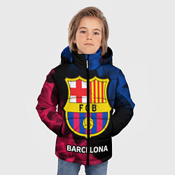 Куртка зимняя для мальчика BARCELONA БАРСЕЛОНА, цвет: 3D-черный — фото 2