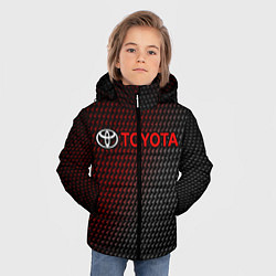 Куртка зимняя для мальчика TOYOTA ТОЙОТА, цвет: 3D-черный — фото 2