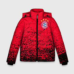 Куртка зимняя для мальчика BAYERN MUNCHEN, цвет: 3D-светло-серый