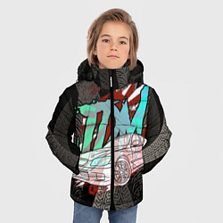 Куртка зимняя для мальчика JDM Toyota Altezza, цвет: 3D-черный — фото 2