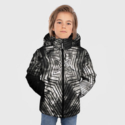 Куртка зимняя для мальчика BMTH OBEY, цвет: 3D-черный — фото 2
