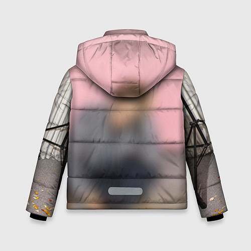 Зимняя куртка для мальчика Роберт Паттинсон / 3D-Черный – фото 2