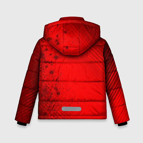Зимняя куртка для мальчика КОРОЛЬ И ШУТ / 3D-Светло-серый – фото 2