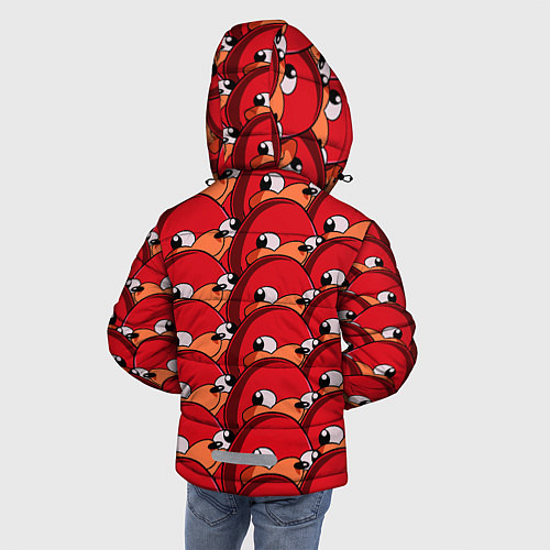 Зимняя куртка для мальчика Knuckles / 3D-Светло-серый – фото 4