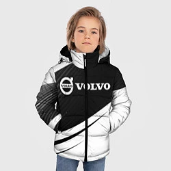 Куртка зимняя для мальчика VOLVO Вольво, цвет: 3D-красный — фото 2