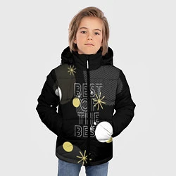 Куртка зимняя для мальчика Лучший из лучших, цвет: 3D-черный — фото 2