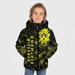 Куртка зимняя для мальчика Borussia Боруссия, цвет: 3D-черный — фото 2